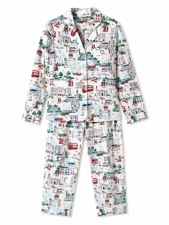 Cath Kidston Other - Cath Kidston Lovely London Pajama Set NWT XS 100% Cotton Sleepwear Cottagecore